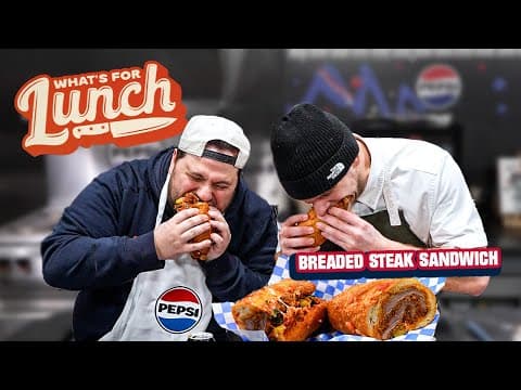 Frying Up A Legendary Breaded Steak Sandwich