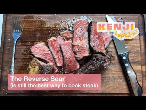 Reverse-Seared Bone-In Ribeye Steak (for Two)