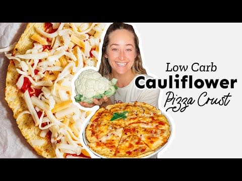 How To Make Cauliflower Pizza Crust (That Won’t Fall Apart)