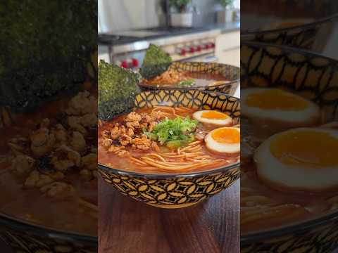 Mom's spicy chicken ramen✨