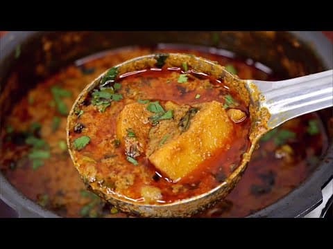 शादियों में बनने वाला घी राइस और आलू की स्वादिष्ट सब्जी बनाने का हलवाइयो वाला तरीक़ा