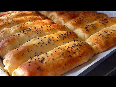 Crispy Thin Pastry Bread