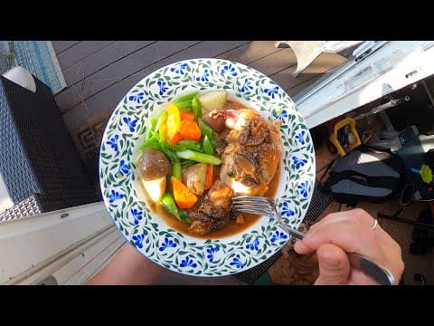 Pan-Seared Chicken Breasts with Pan Sauce and Spring Vegetables; Kenji's Cooking Show