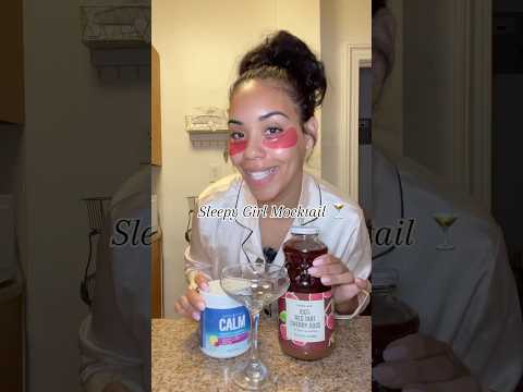 Sleepy Girl Mocktail Recipe 🍸🍒