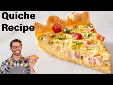 Easy Ham and Cheese Quiche