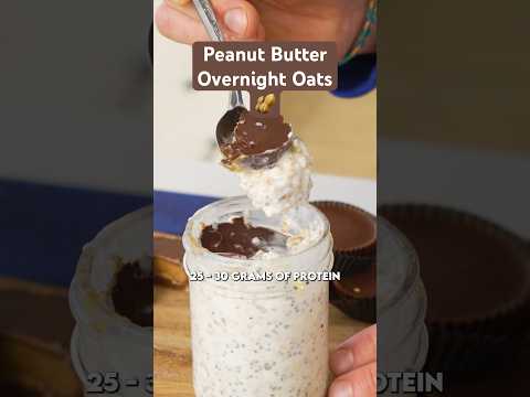 Peanut Butter Overnight Oats!