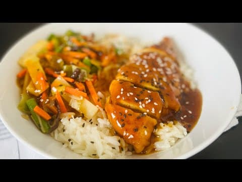 Poulet Teriyaki maison