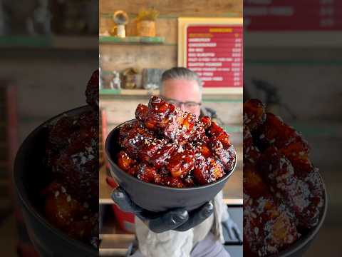Air fryer Korean Pork Belly. Recipe in the comments