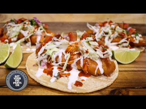 Beer Battered Fish Tacos - Mexican Food - Easy Recipes