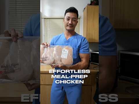 Easiest and TASTIEST meal prep chicken (with a crock pot)