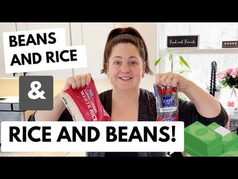 How to Make Rice and Beans that Don't Suck