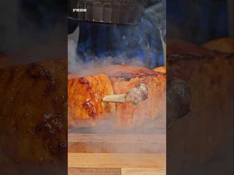 Crafting Steve's Fiery Magma Lava-Roasted Chicken!🌋🍗