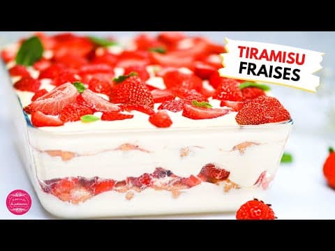 Strawberry Tiramisu
