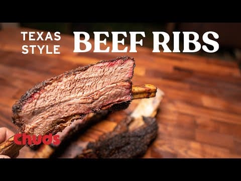 Texas Style BBQ Beef Ribs