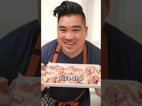 Air Fryer Chicken Thighs! Comment “CJ Recipe” for the full recipe with all of my KEY tips sent