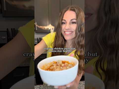 Let’s make a high protein chicken parm cottage cheese bowl!