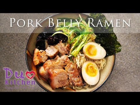 Pork Belly Ramen Recipe Noodle Bowl