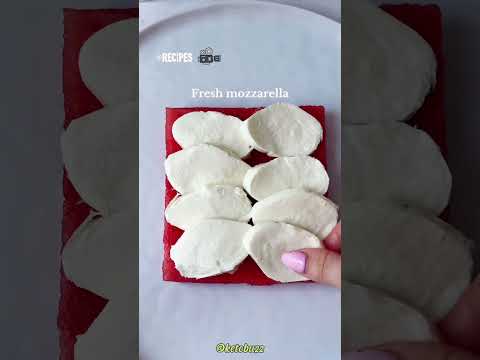 Viral Watermelon Caprese Sandwich