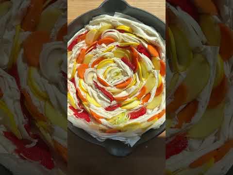 Veggie Crinkle Cake
