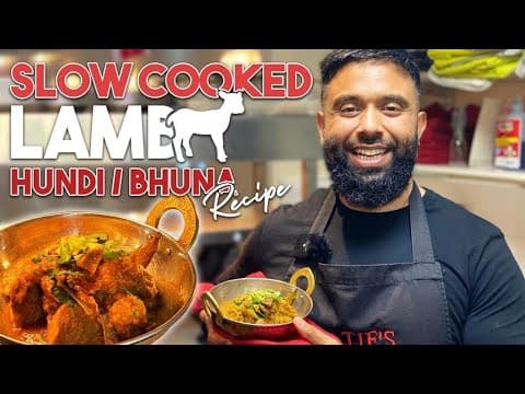 Authentic Handi Lamb Curry