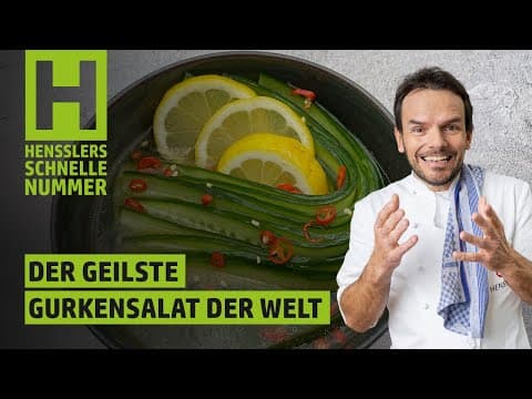 Geilster Gurkensalat der Welt