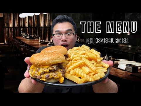 THE MENU - CHEESEBURGER Recipe