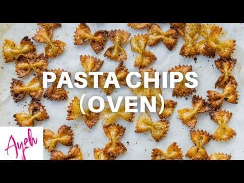 Pasta Chips Oven - Viral TikTok Trend