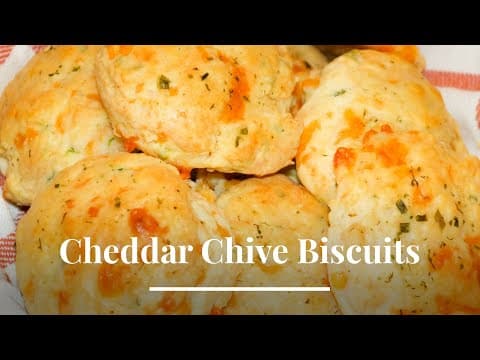 Cheddar Chive Biscuits
