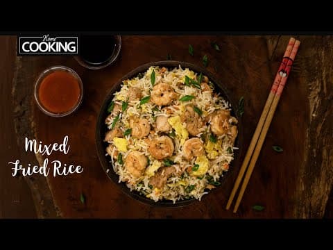 Chicken Saffron Fried Rice - Delicious Indo‑Chinese main course with easy difficulty. Perfect recipe converted from YouTube video to PDF format.