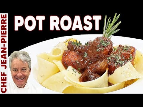 Pot Roast with Pappardelle Pasta - Delicious American main course with medium difficulty. Perfect recipe converted from YouTube video to PDF format.