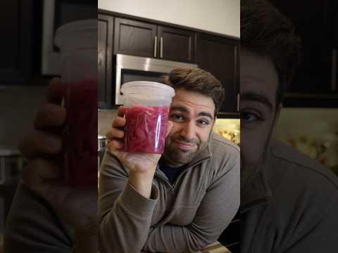 The Easiest Pickled Onions