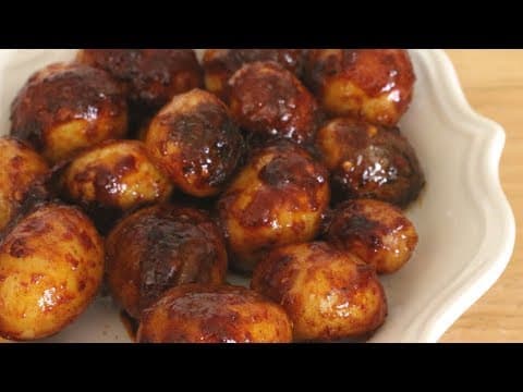 Papas Cambray Enchiladas (Mexican Spicy Baby Potatoes) - Delicious Mexican recipe with easy difficulty. Perfect recipe converted from YouTube video to PDF format.