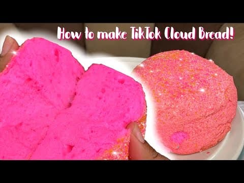 HOW TO MAKE TIKTOK CLOUD BREAD!
