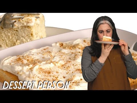 Hazelnut Whipped‑Cream Tres Leches Cake - Delicious Mexican dessert with medium difficulty. Perfect recipe converted from YouTube video to PDF format.