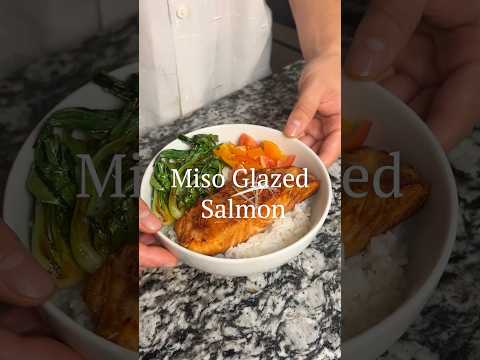 Miso Glazed Salmon 🐟