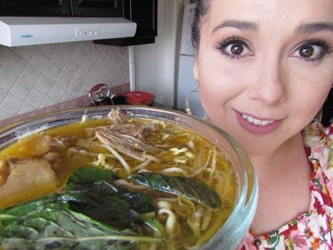 Sopa Dinamita (Sopa Vietnamita al estilo mexicano)