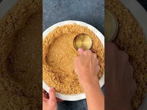 How to make a graham cracker pie crust