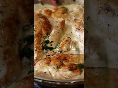 5 Ingredient Keto chicken alfredo - TRY THIS!