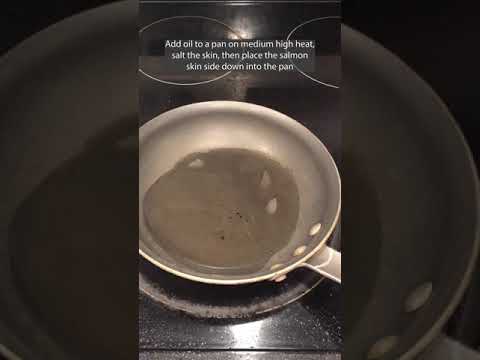 Pan Seared Salmon with Crispy Skin