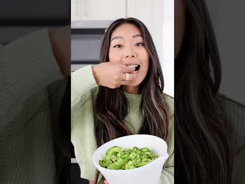 Viral TikTok Green Goddess Salad with Avocado Miso Dressing