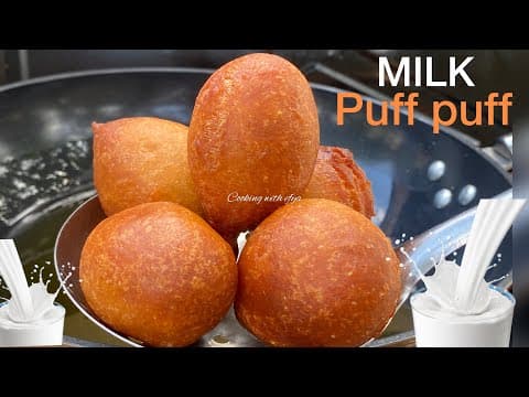 Milky Puff Puff - Delicious Nigerian snack with easy difficulty. Perfect recipe converted from YouTube video to PDF format.