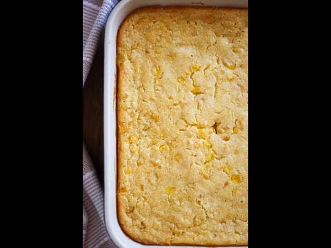 Cream Corn Soufflé