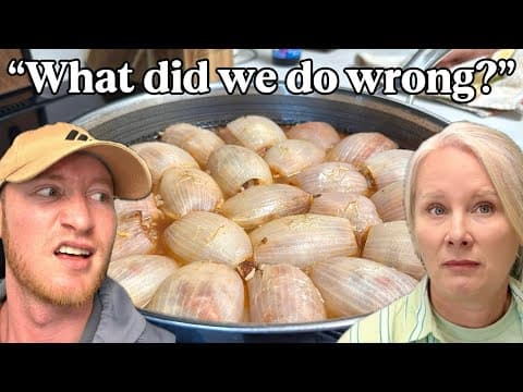 Momma attempted to make the VIRAL Stuffed Onions 😳 (Where did the flavor go?)