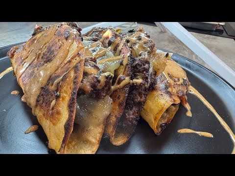 Dubai Tacos on a Pit Boss Pellet Grill