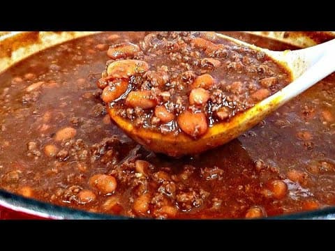 Homemade CHILI Recipe