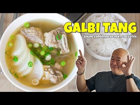 Galbitang (Korean Beef Short Rib Soup)