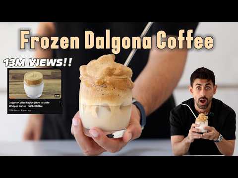 Trying Viral Frozen Whipped Coffee