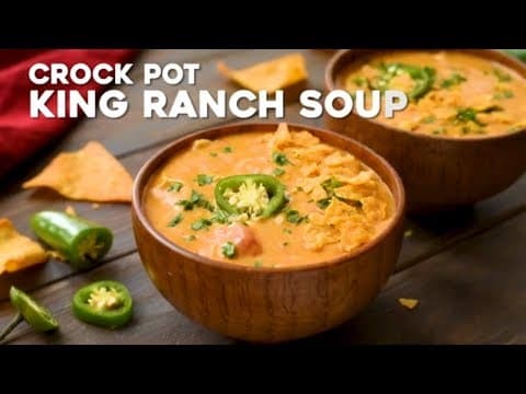 Crock Pot King Ranch Soup