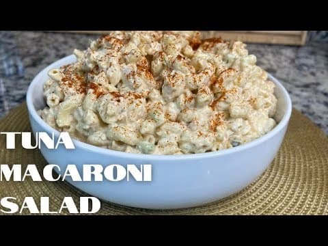 Southern Tuna Macaroni Salad
