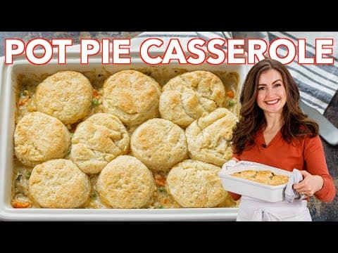 Classic Chicken Pot Pie Casserole: Deliciously Easy